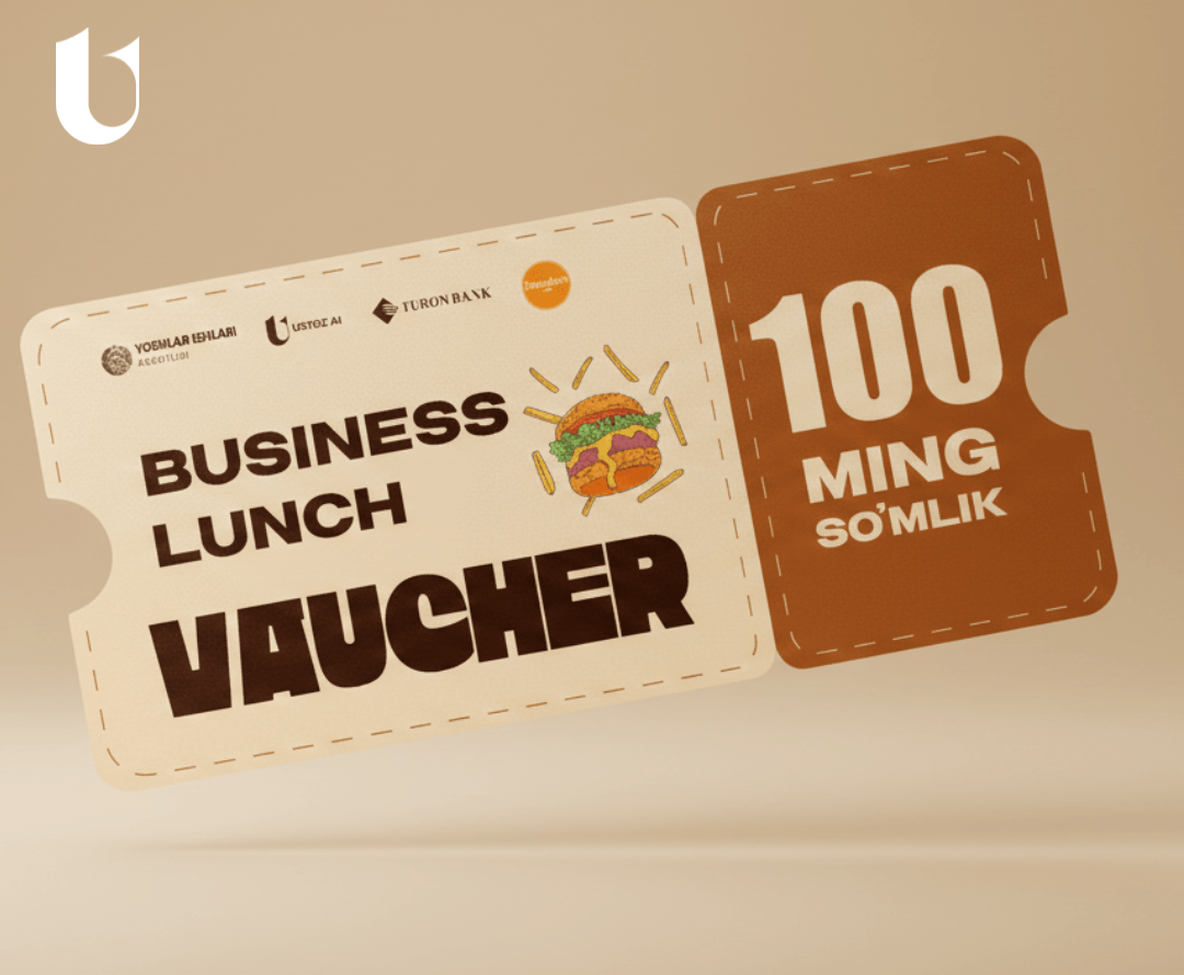 Faunders cafe'da biznes lunch uchun vauchuer product image