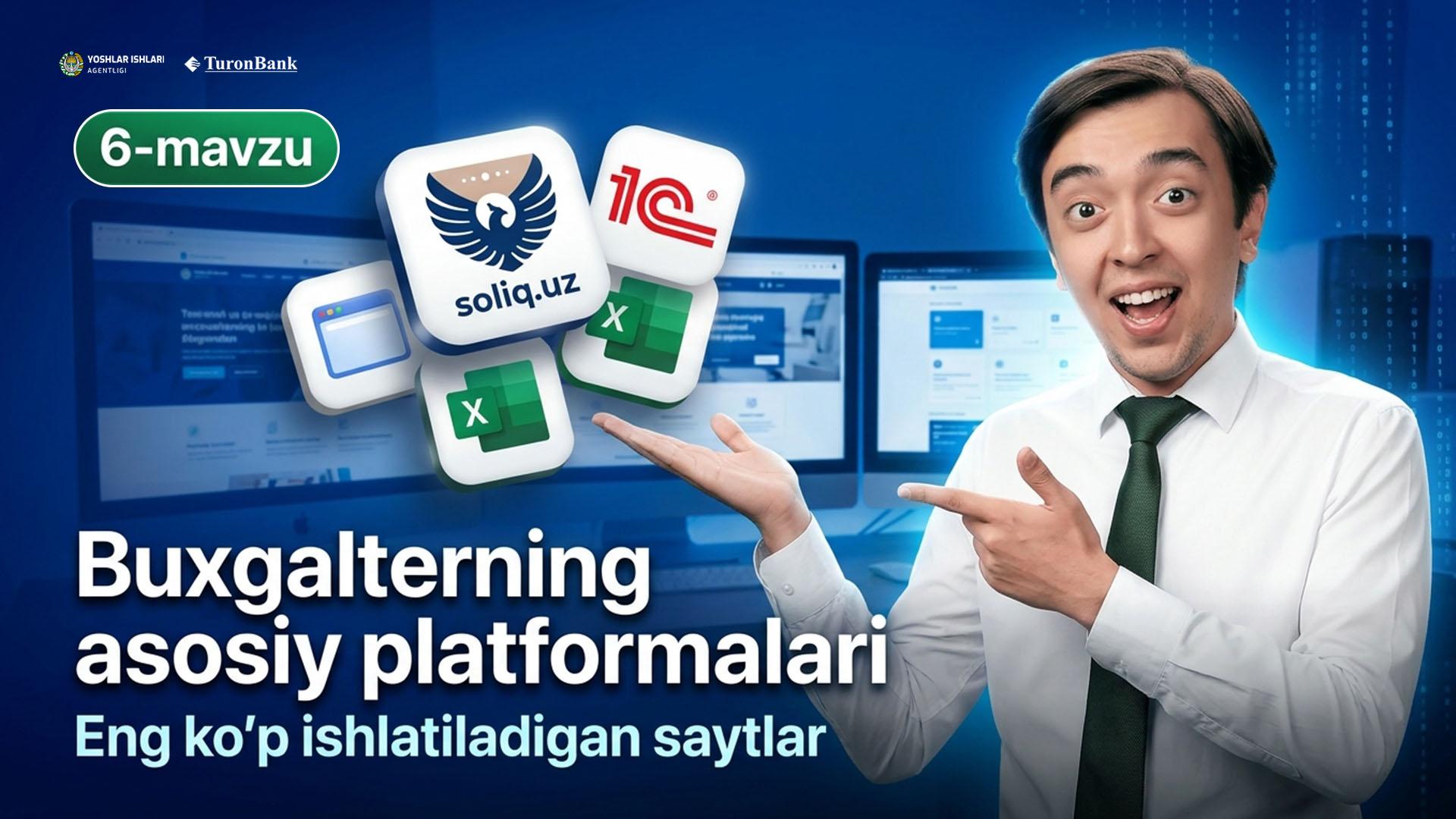 Buxgalterlar eng ko’p ishlaydigan sayt va platformalar
