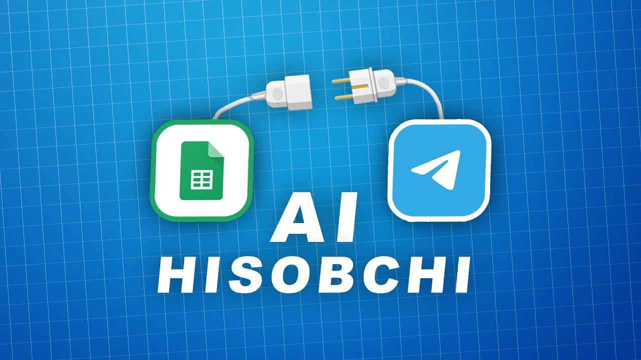 Telegramda Bizneslar uchun Aqlli Hisobchi - Google jadvalni Telegram Botga ulash.