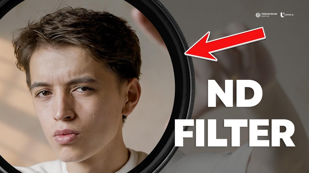 Videolaringiz sifatini BU saqlab qoladi — ND Filter