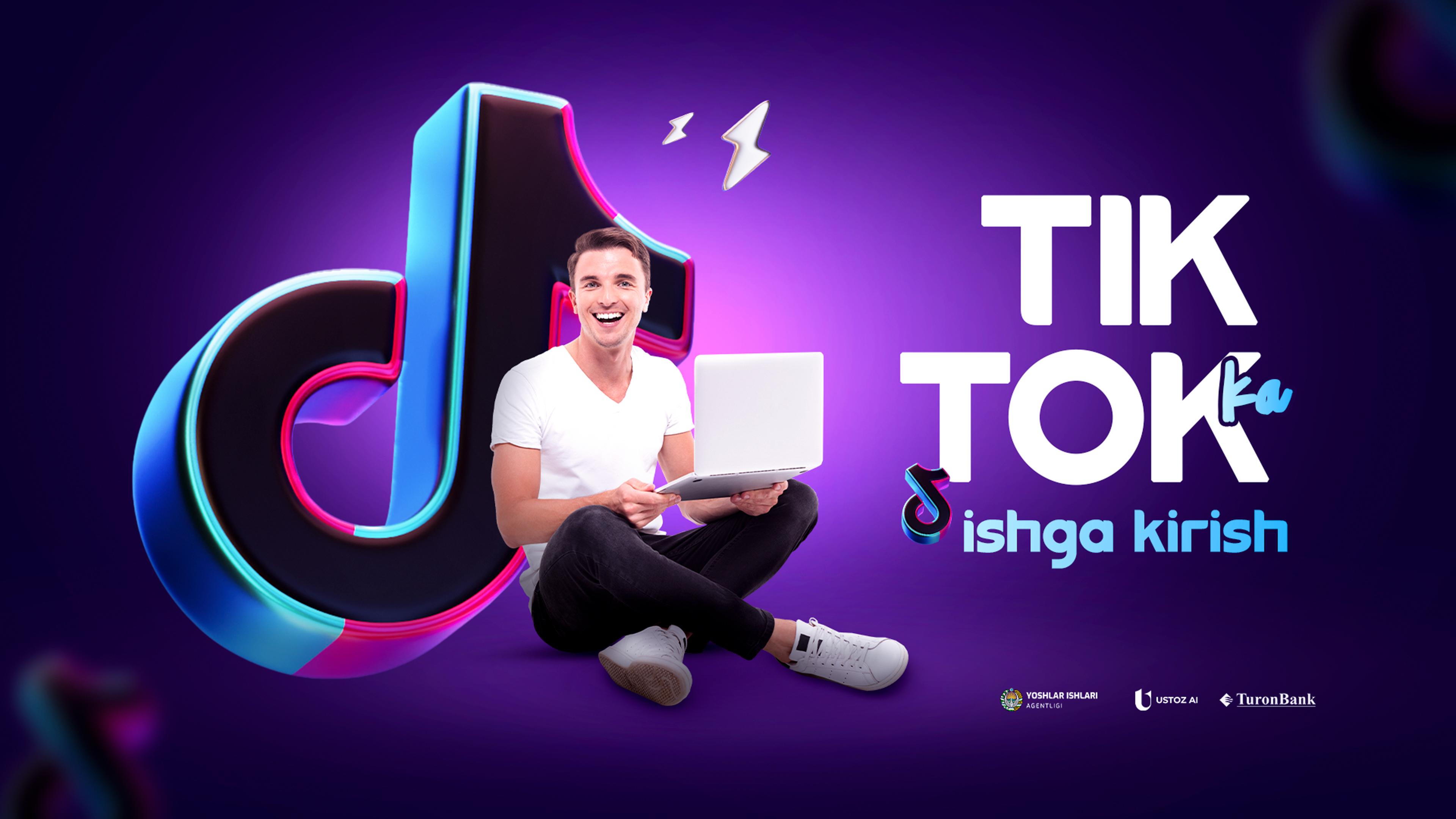 Bepul, sifatli Tik tokka ishga kirish kursi - Ustoz ai. Ustoz Ustoz AI