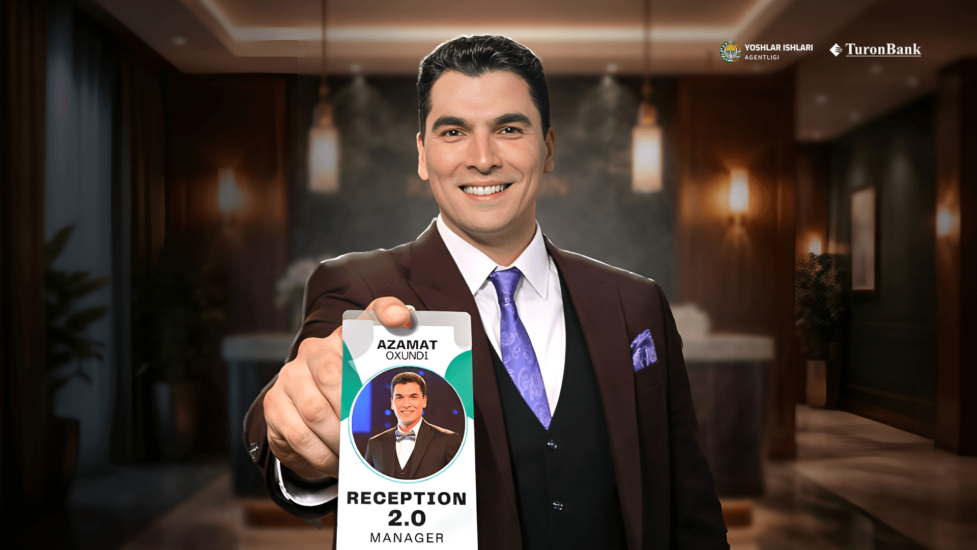 Bepul, sifatli Reception 2.0 kursi - Ustoz ai. Ustoz Azamat Oxundi