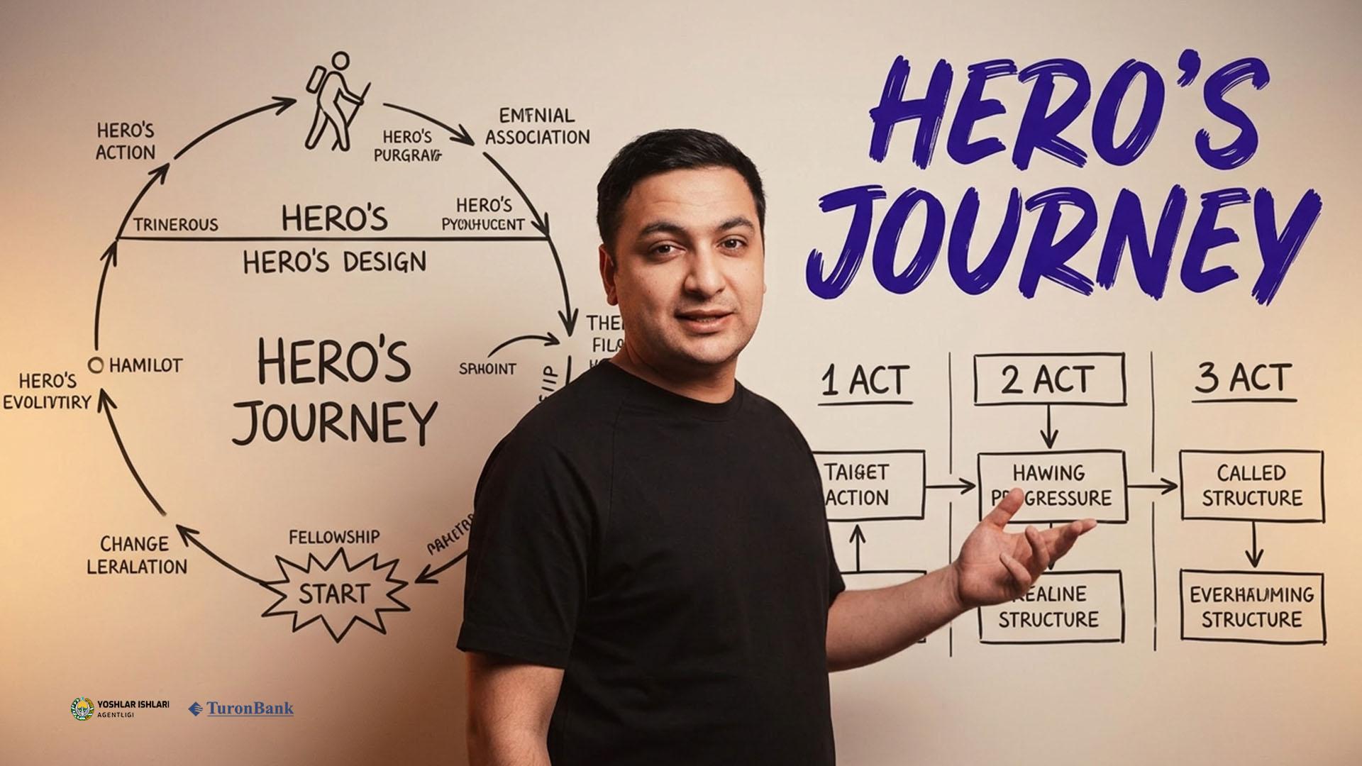 Storytelling: Hero's Journey va 3-act modeli