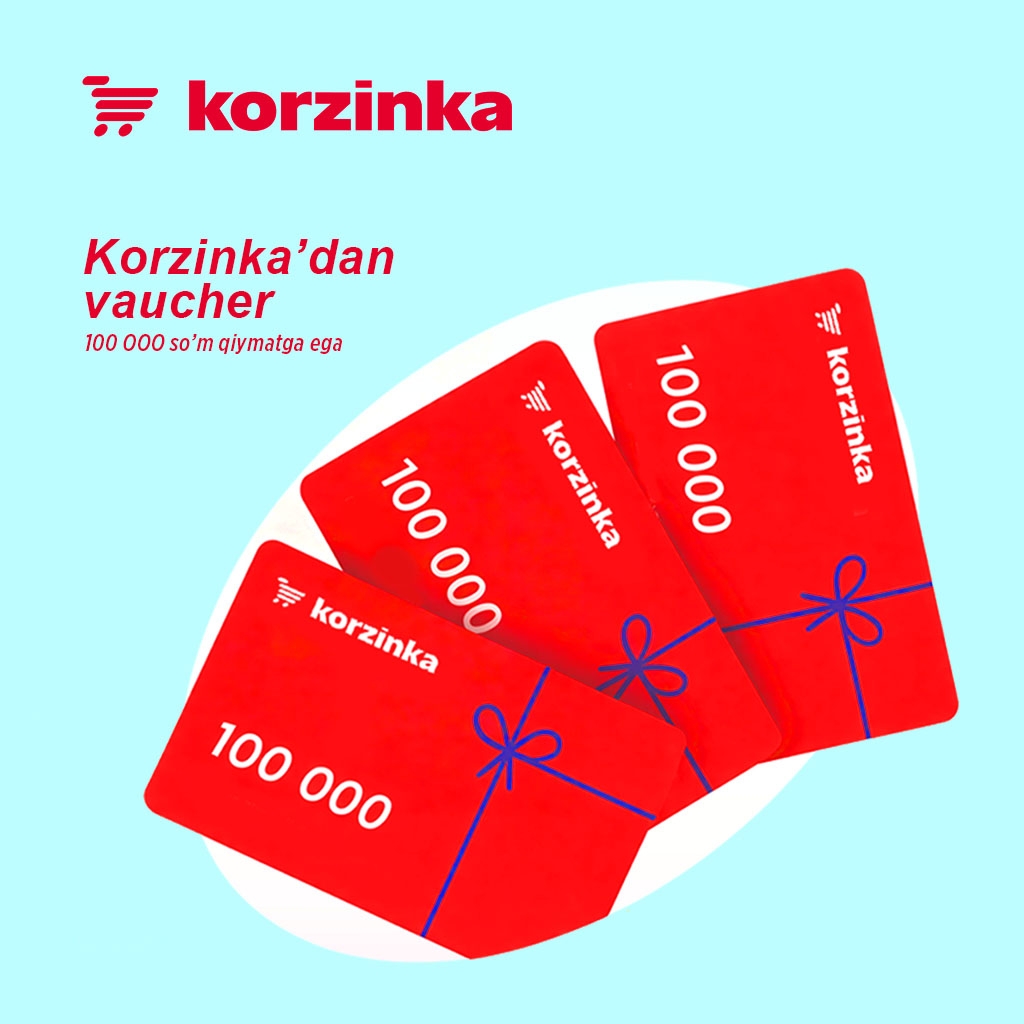 Korzinka'dan vaucher product image