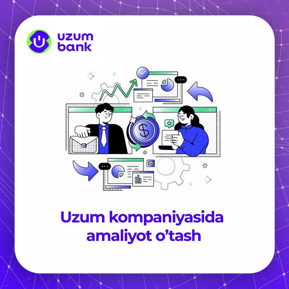 Uzum Bank’da amaliyot o‘tash product image