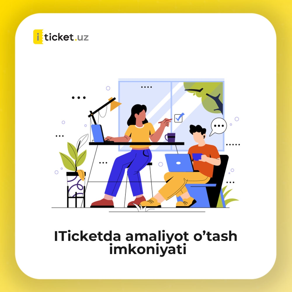 iTicket.uz’da amaliyot o‘tash imkoniyati” product image