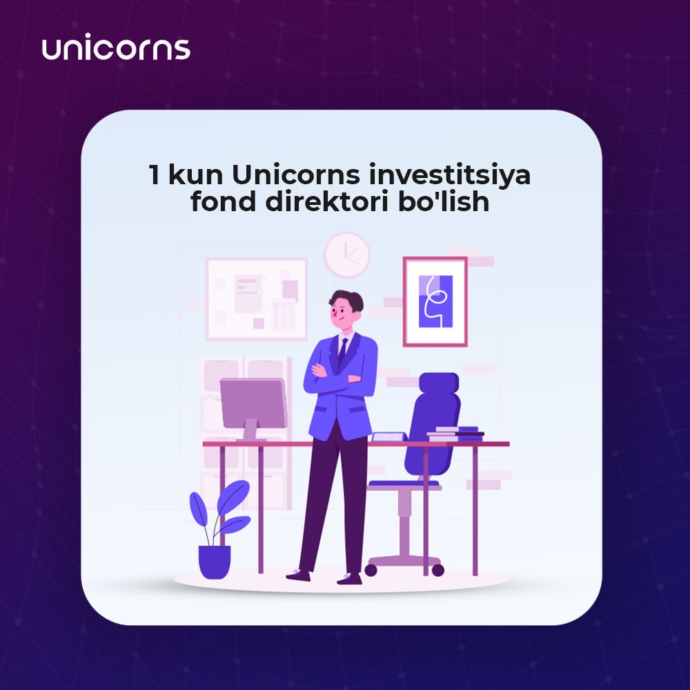 Unicorns.uz 1 kun direktor bo‘lish imkoniyati! product image